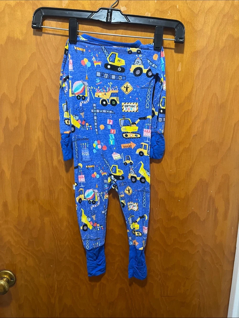 Little Sleepies Blue Birthday Builders Sleeper